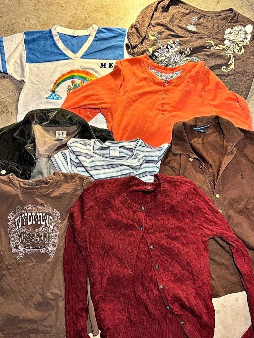 Vintage Women’s Y2K & Grunge Top Bundle